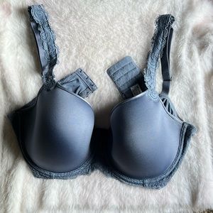 WACOAL Blue Lace T-Shirt Bra 36DD